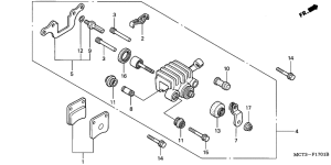 FJS600 Стояночный тормоз