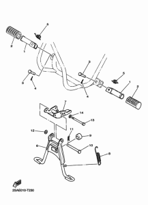 PW50 スタンド & フートレスト