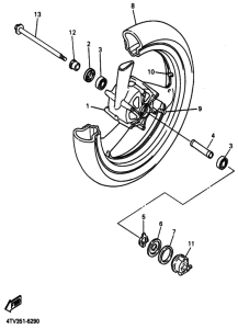 YZF600R YZF600RP Transom + tube