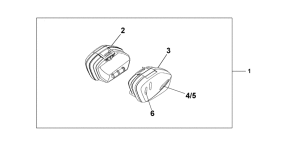 CBF1000 Pannier se*g192m*