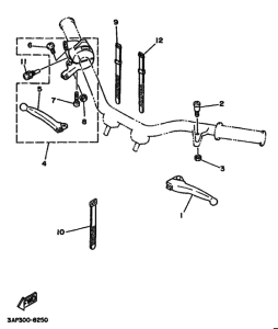 PW50W PW50 Interruptor  manillar&palanc