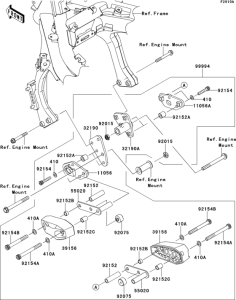 EX650 Accessory(engine guard)