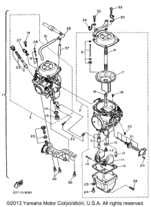XV750FC Карбюратор