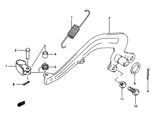 RM80 Передний суппорт
