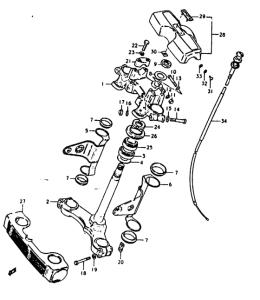 GS1000 Траверса нижняя