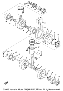 AS2 Crank shaft & piston