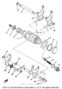 DT250A Переключение скоростей
