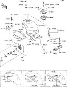 ZX1100 Fuel tank(1 / 2)