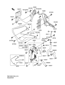 RM100 Радиатор