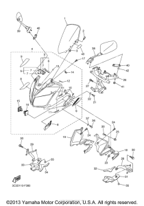 FZS10WC Обтекатели
