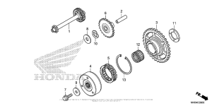  Муфта стартера
