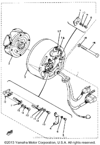 XS650G A - c - generator