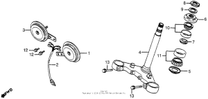 CX500 Клаксон