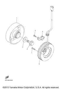YZF-R6 Генератор