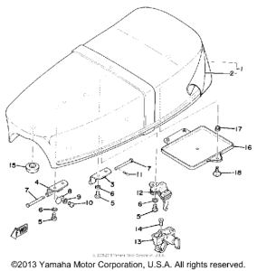RS100C Сиденье