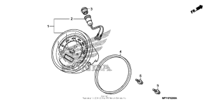 VT1300CT Спидометр