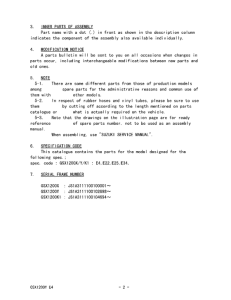 GSX1200 Catalog preface