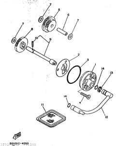 XC125 Масляный насос