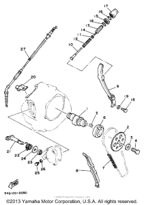BW200S Camshaft - chain