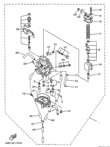 TDR125 Карбюратор