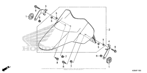 PCX150 Переднее крыло