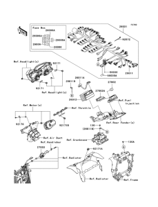 ZX600 Электрика