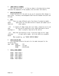 PV50 Catalog preface