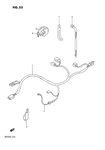 DR250 Жгут проводов