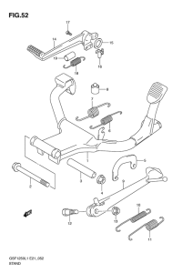 GSF1250 (ABS) Stand comp