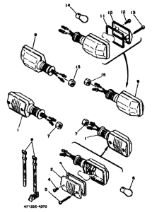 RD500LC Поворотники
