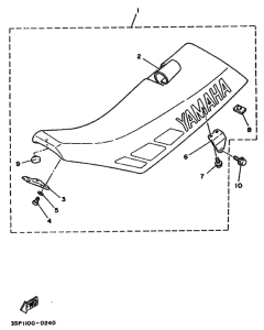 YZ250WR YZ250WRA Пружина