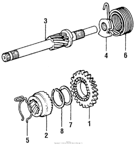XR75 Кик стартер