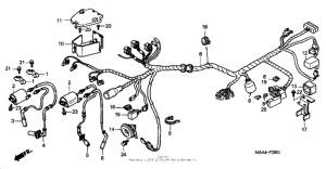 VT1100C Жгут проводов