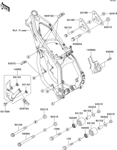  Рама ,крепежные детали