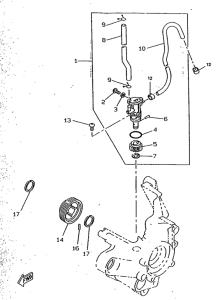 CW50RSX Масляный насос