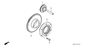  Муфта стартера