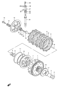 GN250 Бендикс