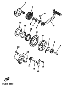 SH50 SH50W Стартер