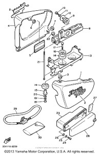 XV750MK Side cover tool
