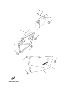 SR125 Боковые обтекатели