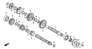 Z50J Трансмиссия