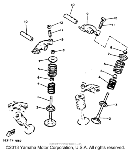 XV1100D Клапана