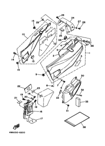TT250R ｻｲﾄﾞｶﾊﾞｰ 2