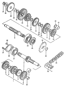 TS50 Трансмиссия