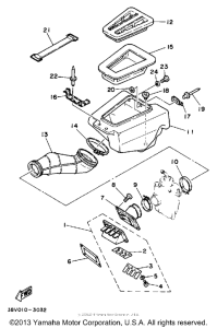 TY350S Воздушный фильтр