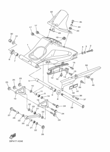 FZ8-S Задний рычаг и подвеска
