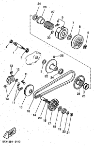 CW50RSP Сцепление