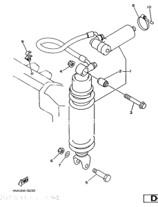TRX850 Задняя подвеска