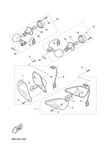 YQ50L Поворотники