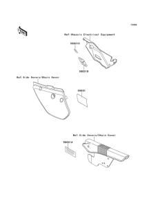 KMX125 Наклейки